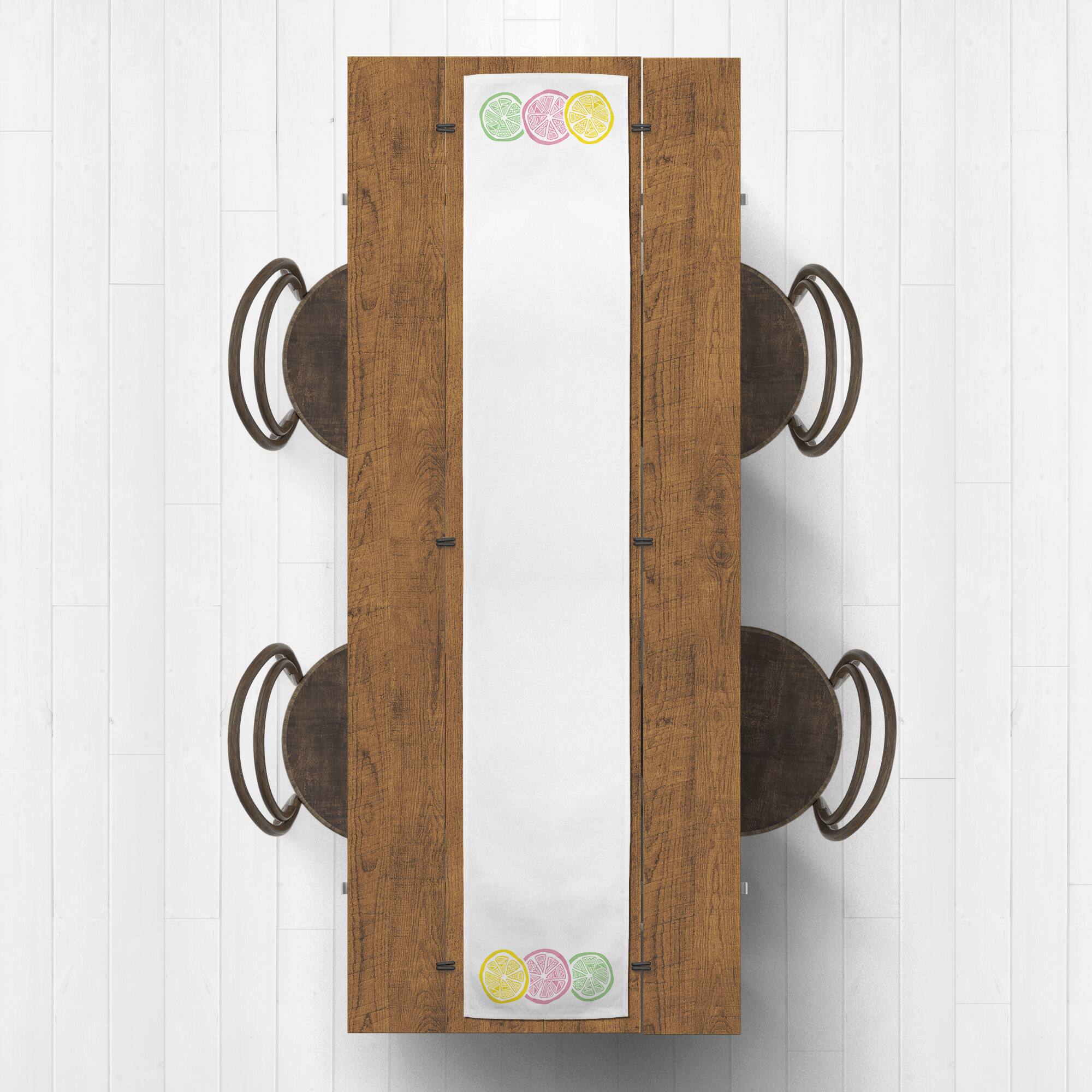 Fruit Slices Indoor/Outdoor Table Runner